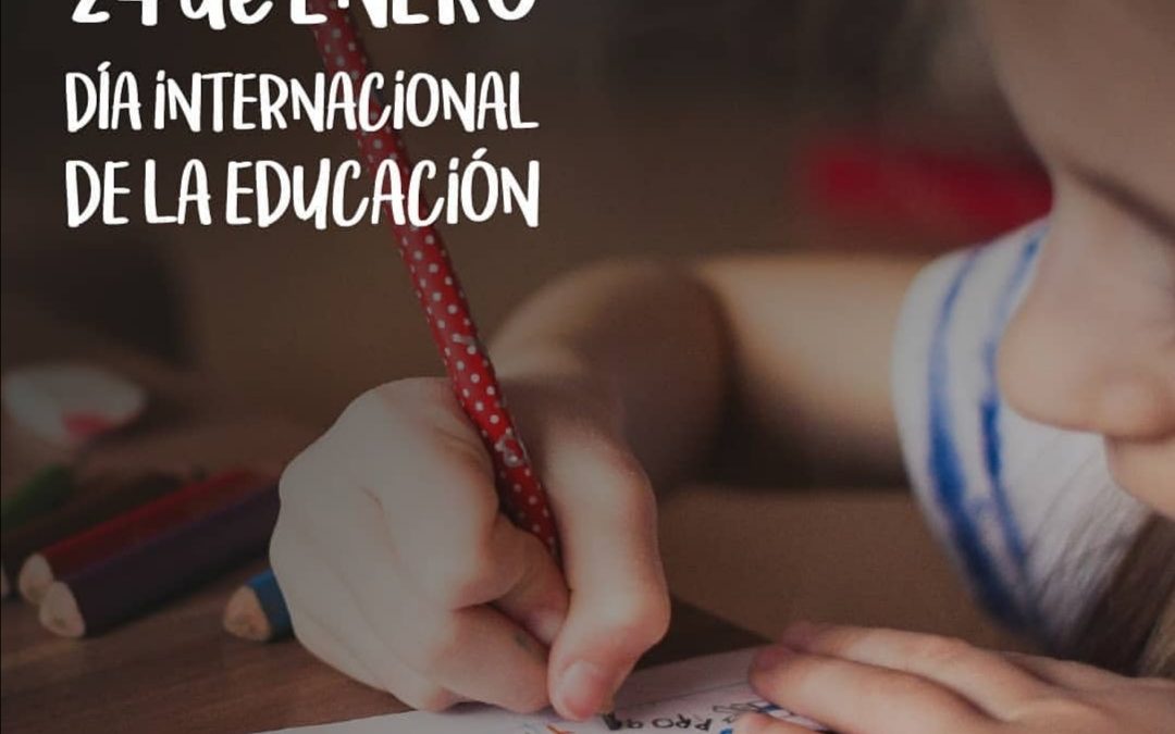 “Evolución en la educación”. 24 de enero, Día Internacional de la Educación.